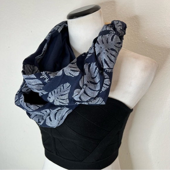 NEW Philippines Infinity Scarf Navy Blue - Picture 2 of 5